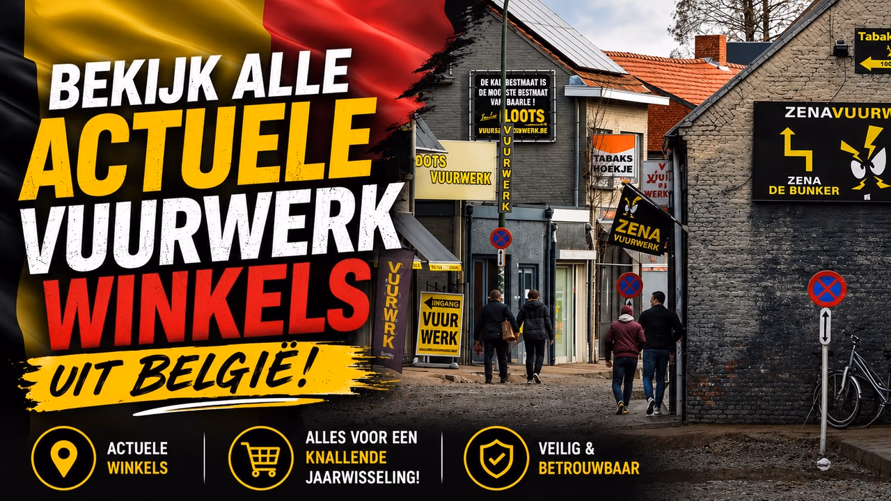 Acheter des Feux d’Artifice en Belgique ? Trouvez Tous les Magasins de Feux d’Artifice