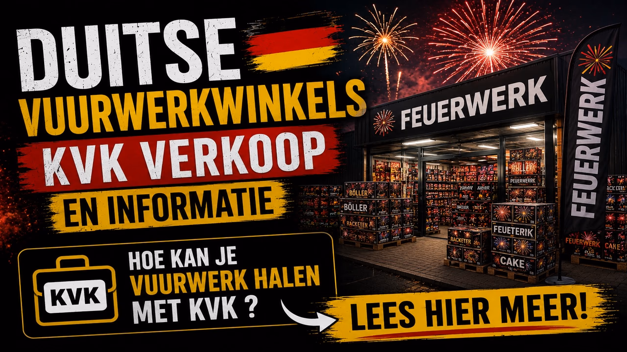 Magasins de Feux d’Artifice en Allemagne avec Vente Professionnelle | Entreprises & Professionnels